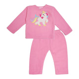 Polkas & Stripe Unicorn Light Pink Night Suit