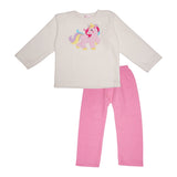 Polkas & Stripe Unicorn White Night Suit