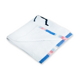 Polkas & Stripe Footballer Girl White Bath Towel