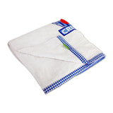 Polkas & Stripe Cricket White Bath Towel
