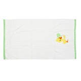 Polkas & Stripe Chick White Bath Towel
