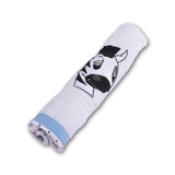 Polkas & Stripe Zebra Hand Towel