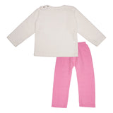 Polkas & Stripe Unicorn White Night Suit
