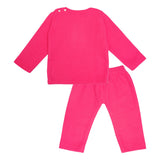 Polkas & Stripe Unicorn Dark Pink Night Suit