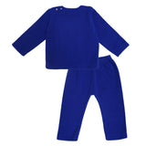 Polkas & Stripe Red Car Dark Blue Night Suit