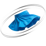 Tennis Pro Edition Girls Skorts Blue