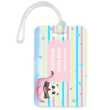 Panda Luggage Tag