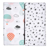 Aariro Muslin Swaddle - Fly high
