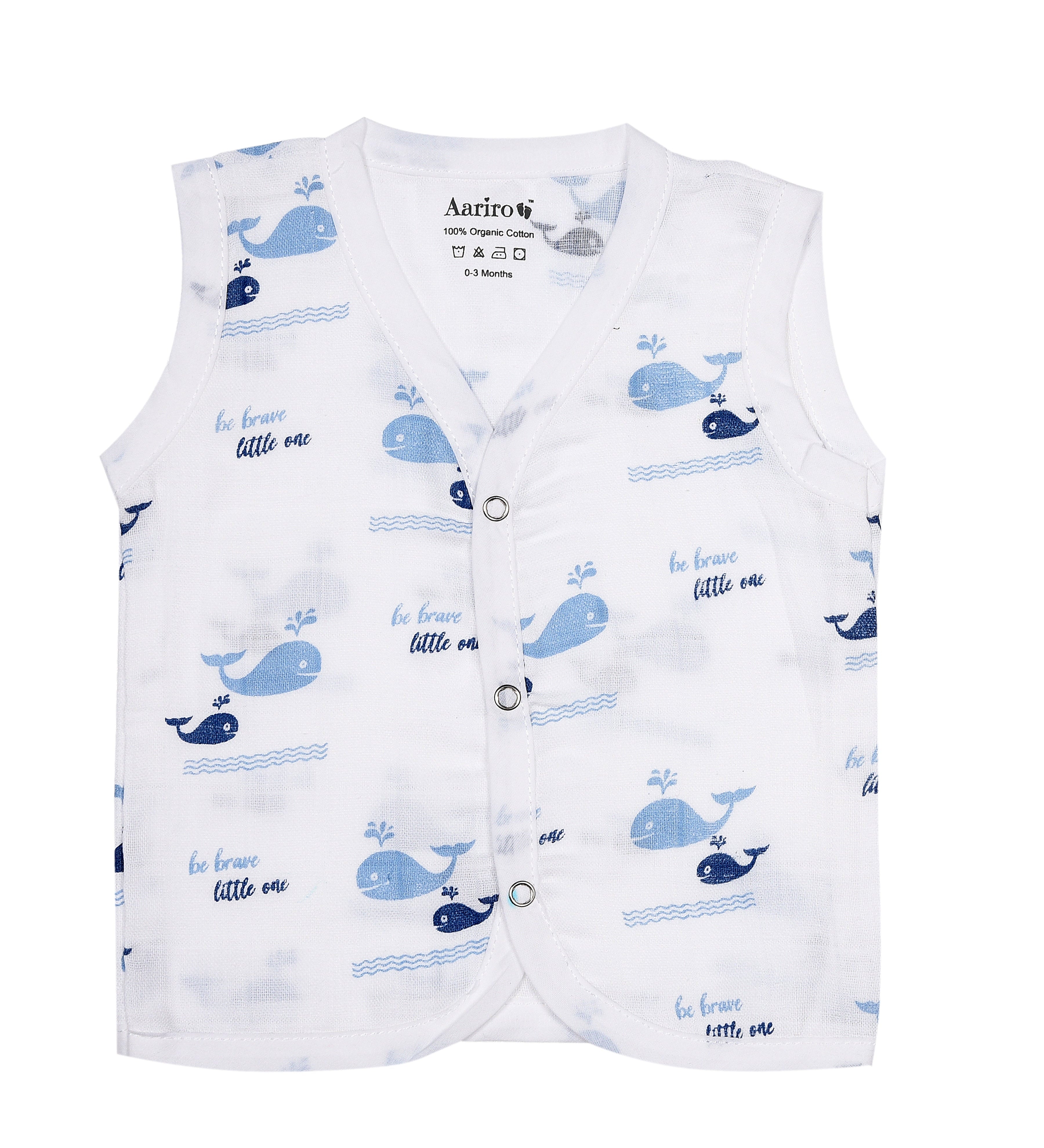 Aariro Muslin Jabla set - Nautical (2 Pcs)