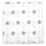 Aariro Swaddle - Grey Smiley star