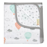 Aariro Reversible Muslin Blanket - Fly high