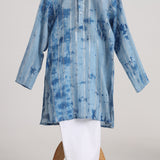 Blue Kurta Pyjama