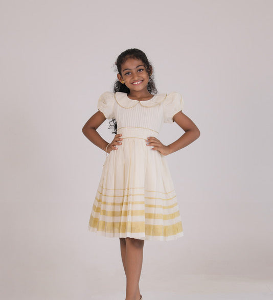 Di & De Premium Kerala Handloom Frock