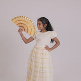 Di & De Premium Handloom Ethnic Skirt & Top