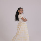 Di & De Premium Handloom Ethnic Skirt & Top