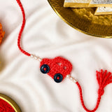Babies Of Wonder Car Rakhi - Red