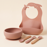 Dodo Baby Feeding Bowl Set Pink