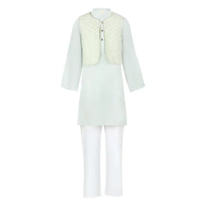 GEOMETRIC-SEQUINED-KURTA-KOTI-SET-108066-1