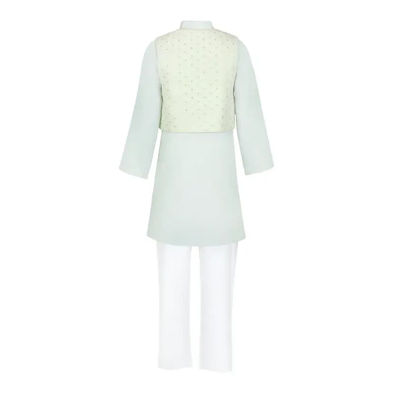 GEOMETRIC-SEQUINED-KURTA-KOTI-SET-108066-2