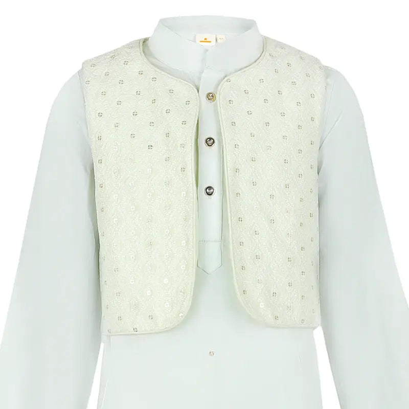 GEOMETRIC-SEQUINED-KURTA-KOTI-SET-108066-3