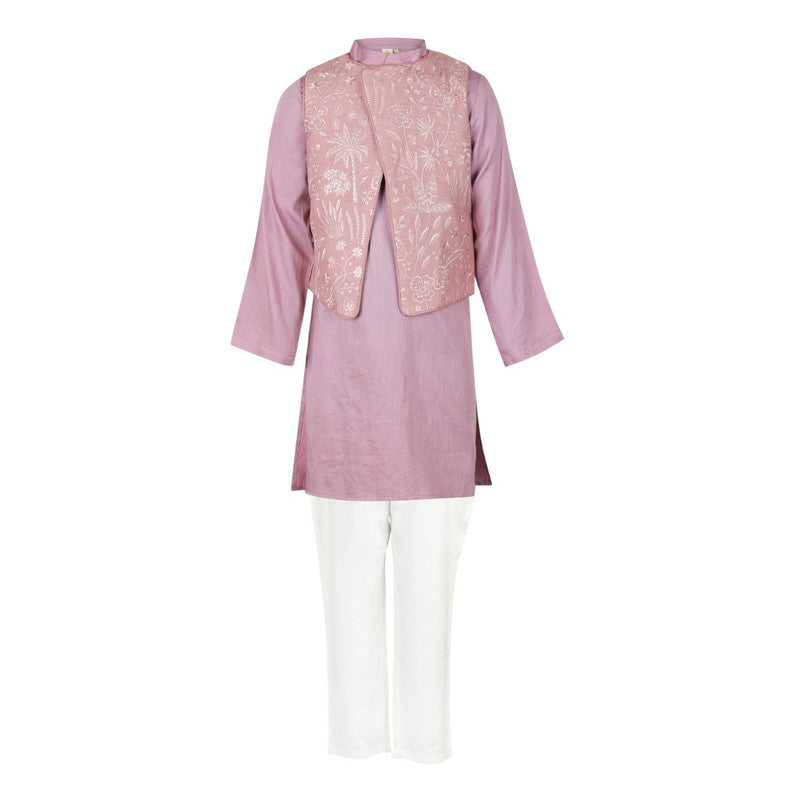 EMBROIDERED-BOTANICS-KURTA-KOTI-SET-111073-1