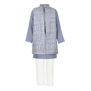 EMBROIDERED-NEHRU-KURTA-KOTI-SET-111097-1