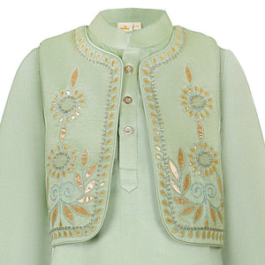 SUNFLOWER-GEO-KURTA-KOTI-SET-114668-3