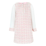 Stella Rossa Baby Pink Tweed Dress