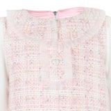 Stella Rossa Baby Pink Tweed Dress