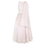 Rang Ivory & Gold Embroidered Lehenga Set