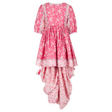 Rang Floral Peplum Kurta & Dhoti Pant Set