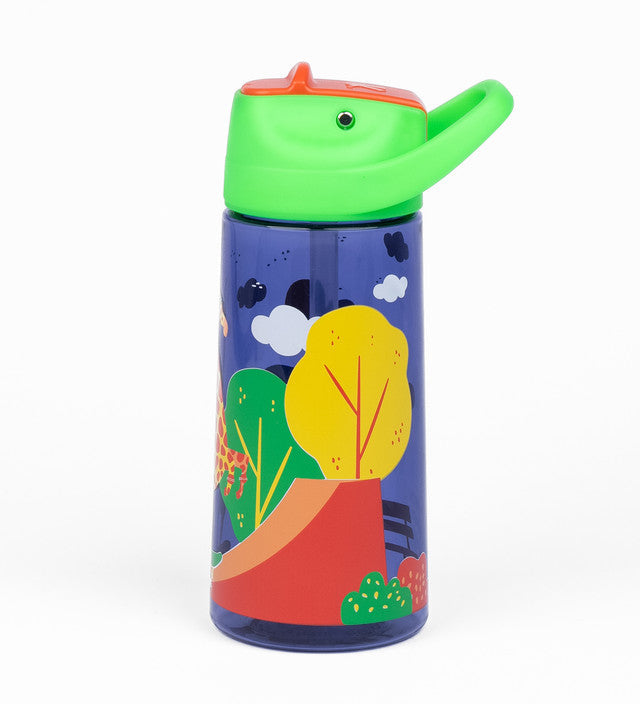 Kicups Clear Sip Jungle Gym Water Bottle