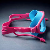 Blue & Pink Anti-Fog UV Protection Leakproof Swim Goggles for Kids, 7–15 Years