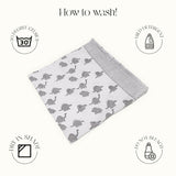 Dino Waffle Towel