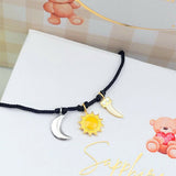 Diamond Chand Suraj Knife Pendant