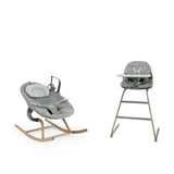 Growgether Gravity High Chair + Rocker Combo | 1 Year Warranty