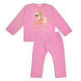 Polkas & Stripes Pony Light Pink Night Suit