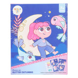 Dream On Gliter Outlining
