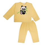 Polkas & Stripes Panda Lemon Night Suit