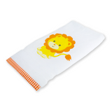 Polkas & Stripes Lion White Bath Towel