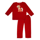 Polkas & Stripes Pony Red Night Suit