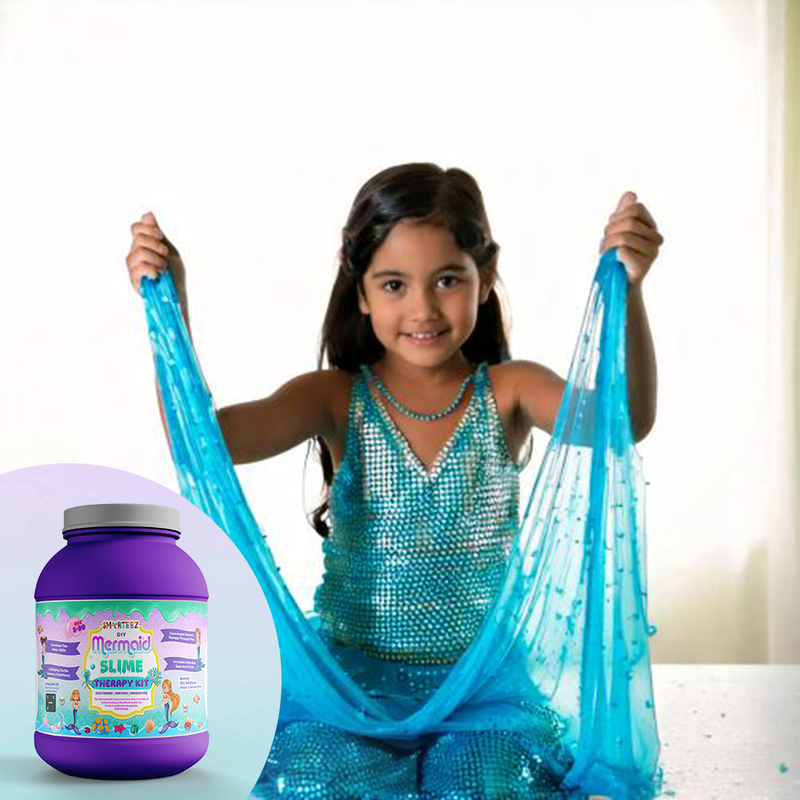Smarteez Mermaid Slime Therapy Jar