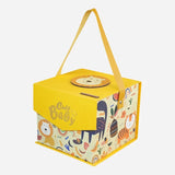 LSB 16 pcs Yellow King Lion Newborn Hamper/Gift Box for Baby Boy/Baby Girl, 0-6 months