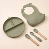 Dodo Baby Complete Feeding Set Green