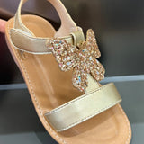 Ninobello Golden Flutter Sandals