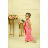 Pankhuri By Priyanka Pink Cord Set