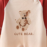 LSB 26pcs Cream & Maroon Teddy Love , New born Baby Girl/Boy Gift Hamper all Season wear Clothes Gift Hamper Box, (0-6months)