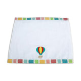 Polkas & Stripes Hot Air Balloon Face Towel