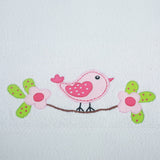 Polkas & Stripe Bird Hand Towel