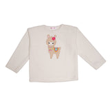 Polkas & Stripes Llama White Night Suit